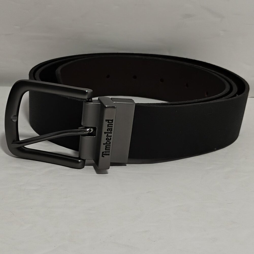 NEW Timberland Belt Brown/Black Reversible Cut to Fit Size 32-44